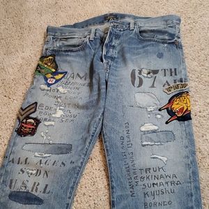 Ralph Lauren Varick Slim Straight Jeans 36x32